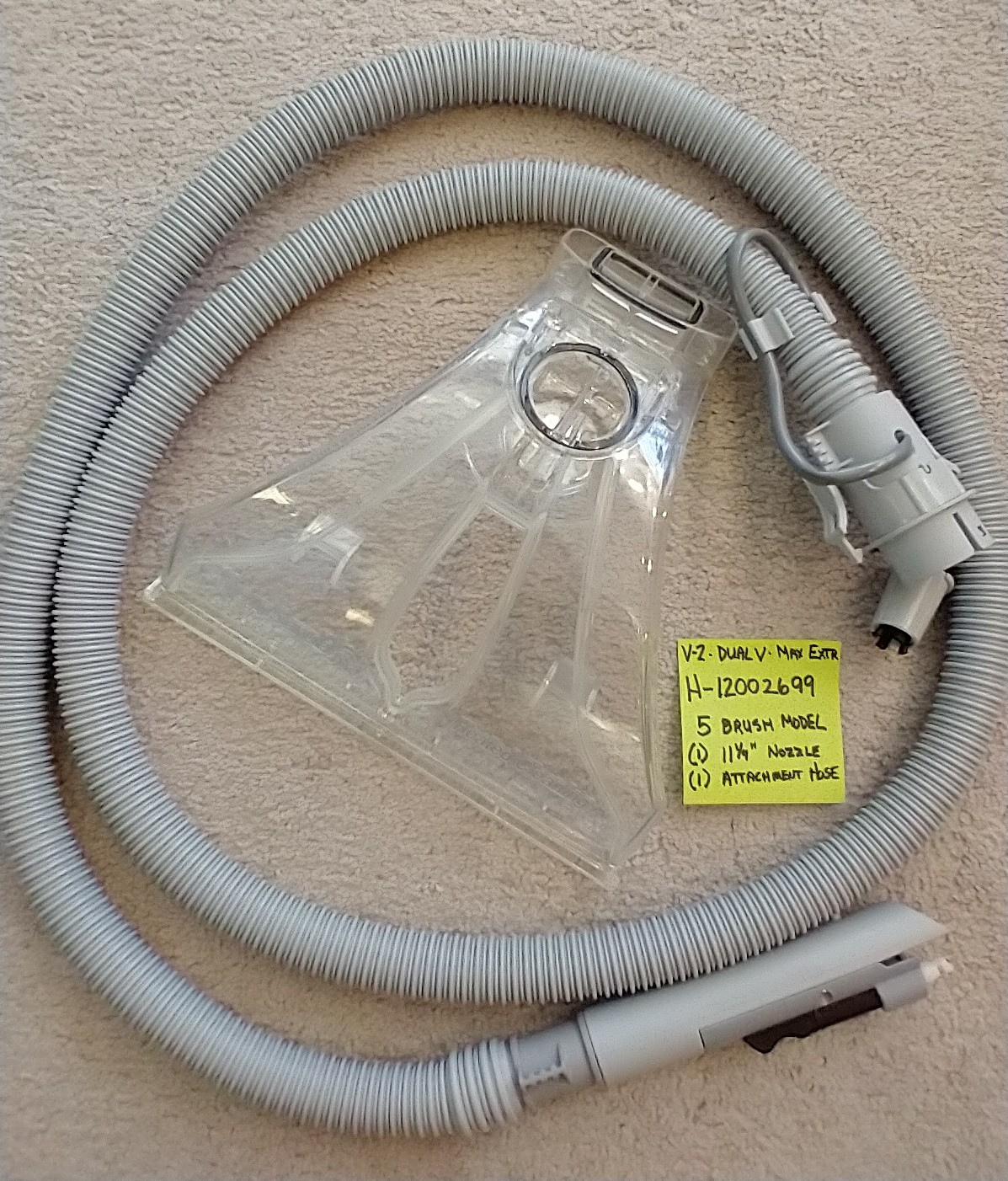 Hoover SteamVac Dual V Hose  43491045 (SEE BELOW)